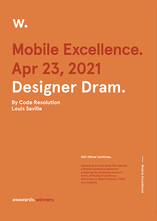 Mobile Excellence: Designer Dram
