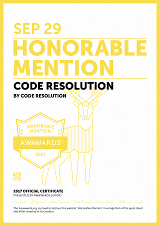Honorable Mention: Code Resolution