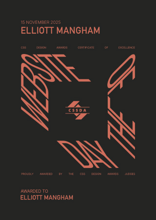 Website Of The Day: Elliott Mangham