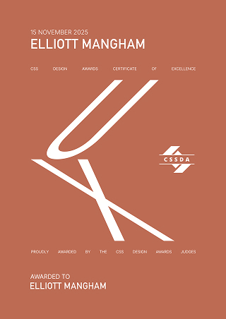 Best of UI Design: Elliott Mangham