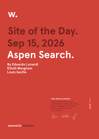 Site Of The Day: Aspen Search
